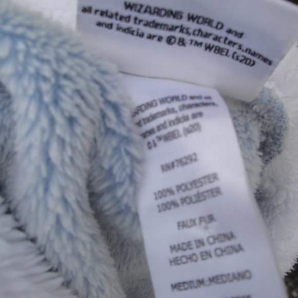 Wizarding World Harry Potter Plush Hoodie Pullover--Size M - Picture 7 of 7